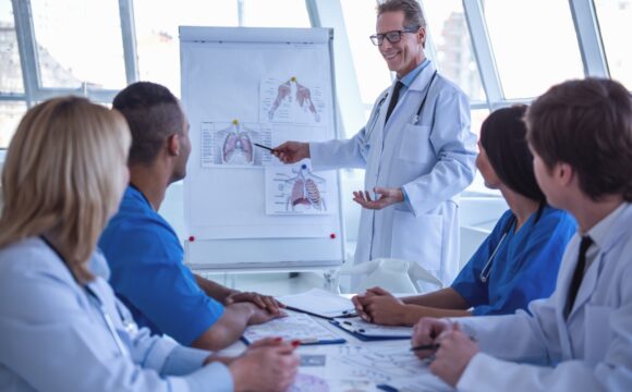 Medical doctors at the conference Hands-On Clinical Support & Training for Healthcare Staff